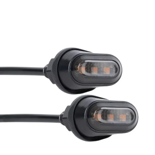 MC Blinklys sæt – Oxford DarkEye Flush Fit Micro Indicators EL352
