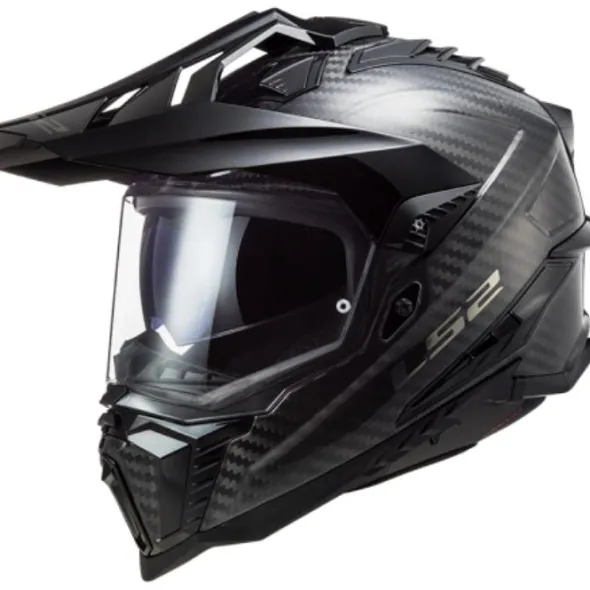 MC-Enduro-/ADV-hjelm – LS2 MX701 Explorer C Solid Carbon