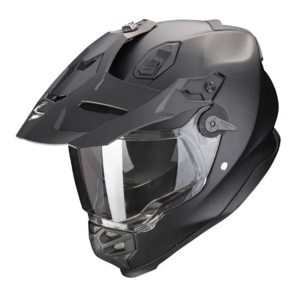 MC-Enduro-/ADV-hjelm – Scorpion ADF-9000 AIR Mat Sort