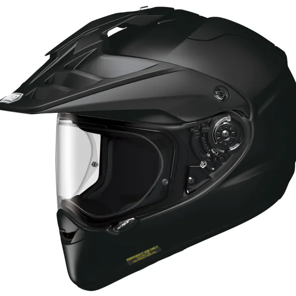 MC-Enduro-/ADV-hjelm – Shoei Hornet-ADV06 Blank Sort
