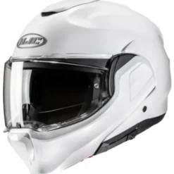 MC Flip Up hjelm – HJC F100 Pearl White