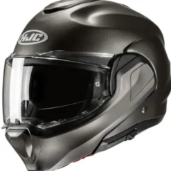 MC Flip Up hjelm – HJC F100 Semi Flat Titanium
