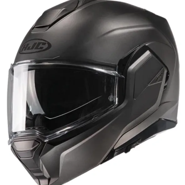 MC Flip Up hjelm – HJC I100 Semi Flat Titanium