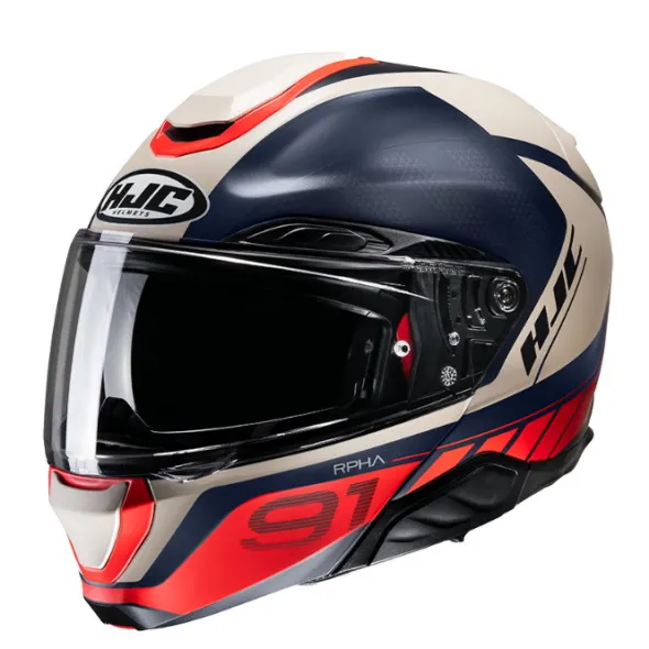 MC Flip Up hjelm – HJC RPHA 91 Rafino MC1SF