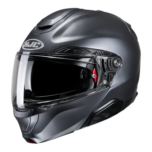 MC Flip Up hjelm- HJC RPHA 91 Semi Flat Anthracite