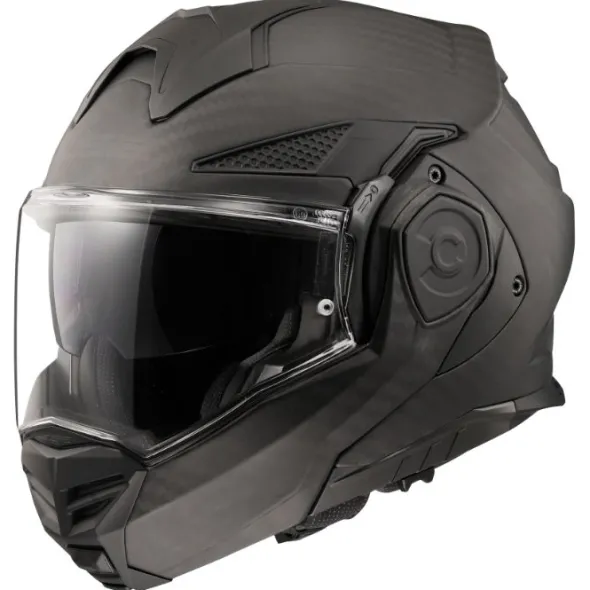 MC Flip Up hjelm – LS2 Advant X Mat Carbon