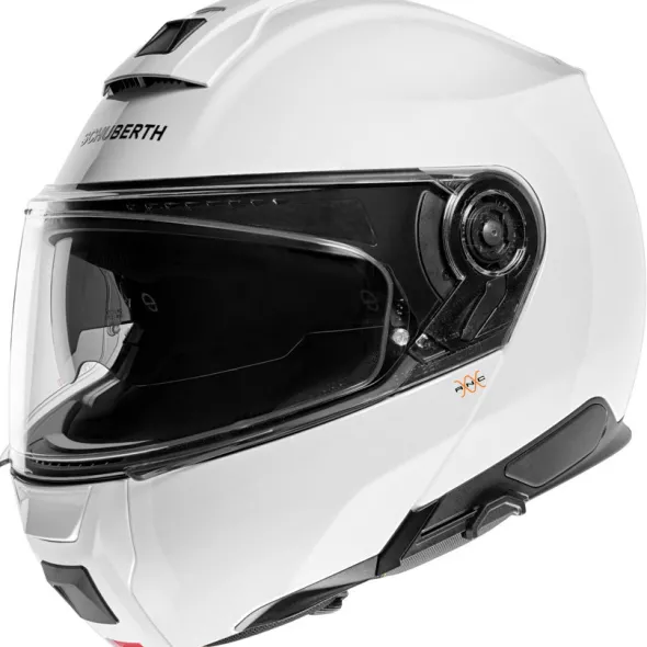 MC Flip Up hjelm – Schuberth C5 ANC Gloss hvid