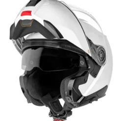 MC Flip Up hjelm – Schuberth C5 ANC Gloss hvid