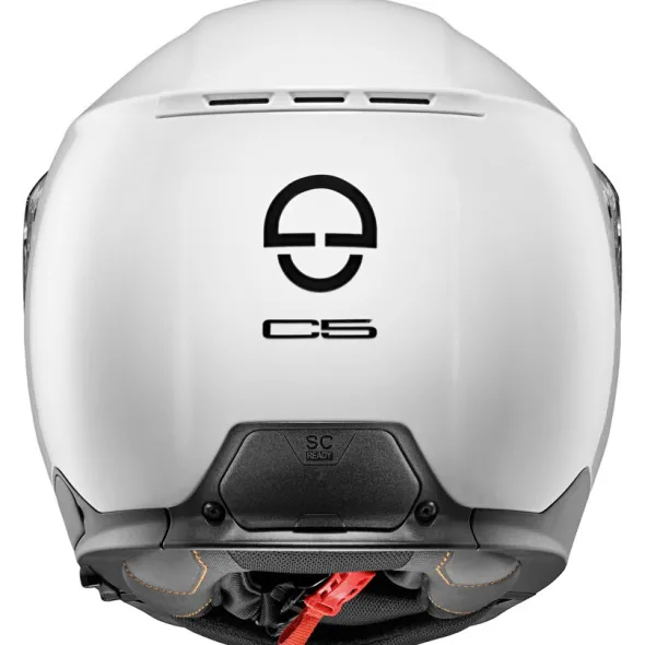 MC Flip Up hjelm – Schuberth C5 ANC Gloss hvid