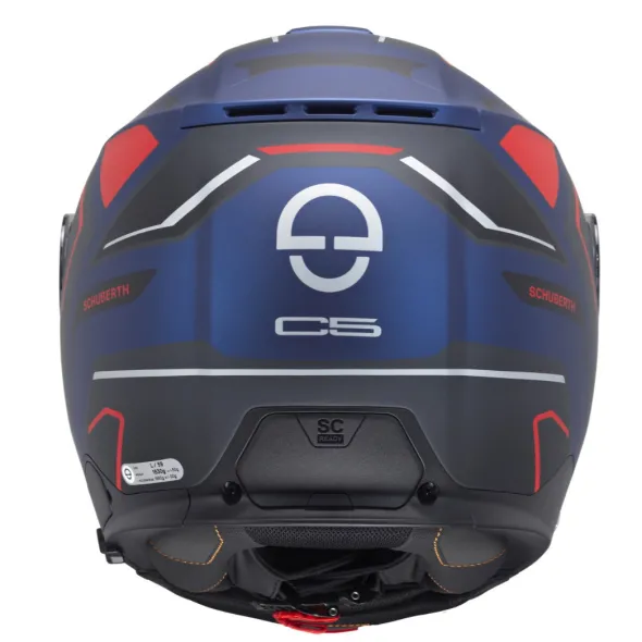 MC Flip Up hjelm – Schuberth C5 Omega Blue