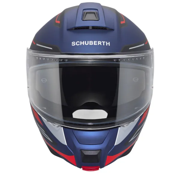MC Flip Up hjelm – Schuberth C5 Omega Blue