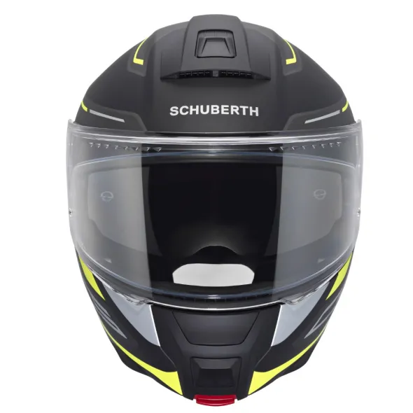 MC Flip Up hjelm – Schuberth C5 Omega Yellow