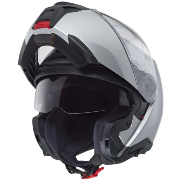 MC Flip Up hjelm – Schuberth Concept Glossy Silver