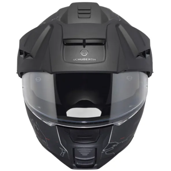MC Flip Up hjelm – Schuberth E2 Atlas Anthracite