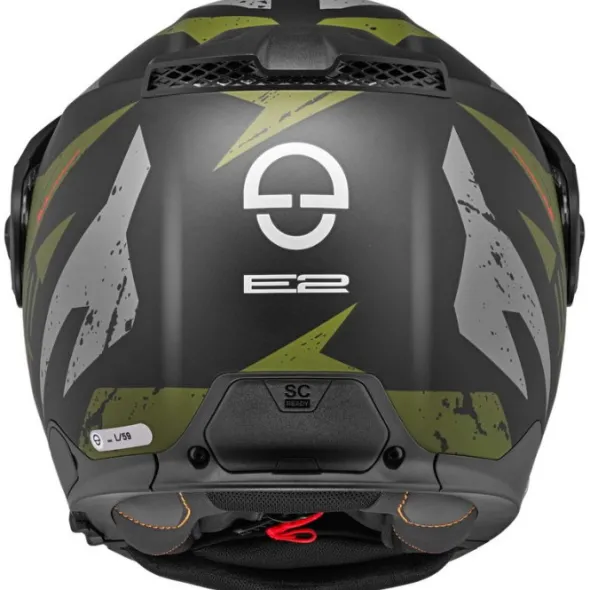 MC Flip Up hjelm – Schuberth E2 Explorer Matt Green