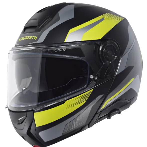 MC Flip Up hjelm – Schuberth Helmet Concept Tracer Gul