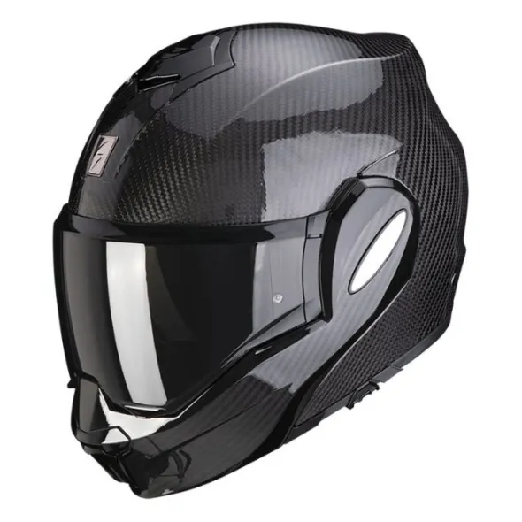 MC Flip Up Hjelm – Scorpion EXO-Tech Evo Carbon Blank