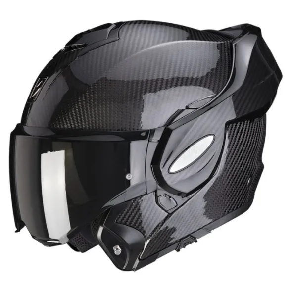 MC Flip Up Hjelm – Scorpion EXO-Tech Evo Carbon Blank