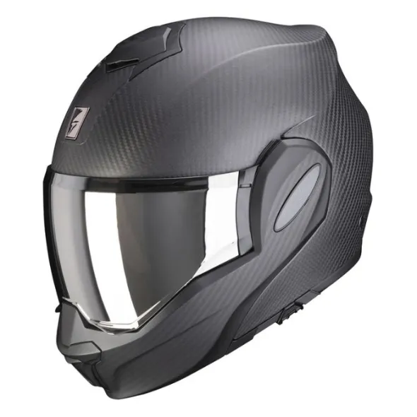 MC Flip Up Hjelm – Scorpion EXO-Tech Evo Carbon Mat