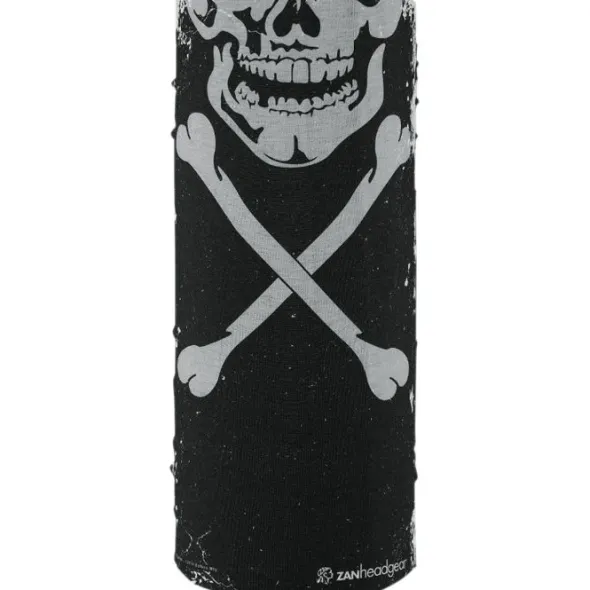 MC-Halsrør – Zan Headgear Motley Tube Skull Xbones