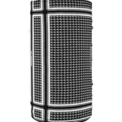 MC-Halsrør – Zan Headgear Motley Tube Fleece Houndstooth Black White