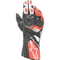 MC Handsker – Alpinestars SP-8 v3 Sort/Hvid/Rød