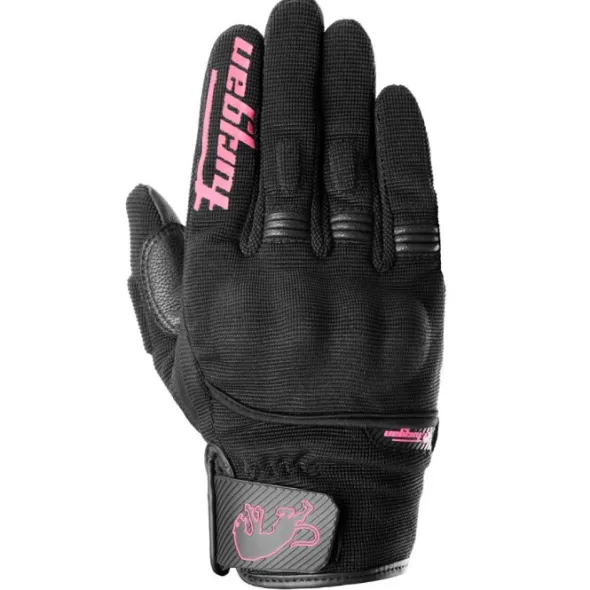 MC Handsker – Furygan Jet D3O Evo Lady Sort/Pink