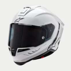 MC-hjelm fullface – Alpinestars Supertech R10 Hvid Carbon