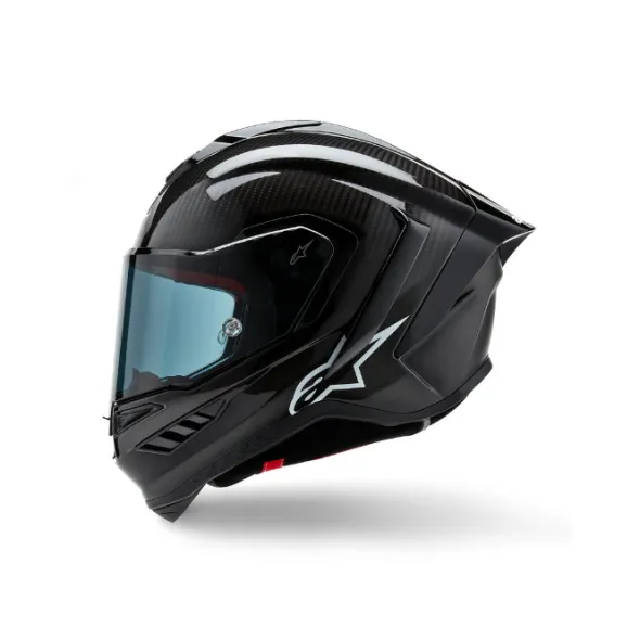 MC-hjelm fullface – Alpinestars Supertech R10 Sort Carbon