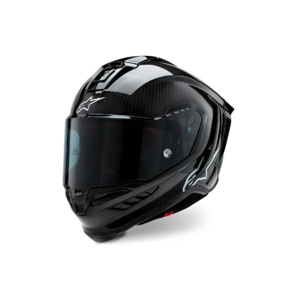 MC-hjelm fullface – Alpinestars Supertech R10 Sort Carbon