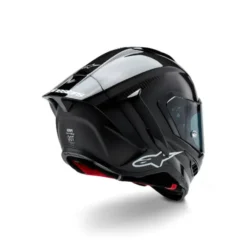 MC-hjelm fullface – Alpinestars Supertech R10 Sort Carbon