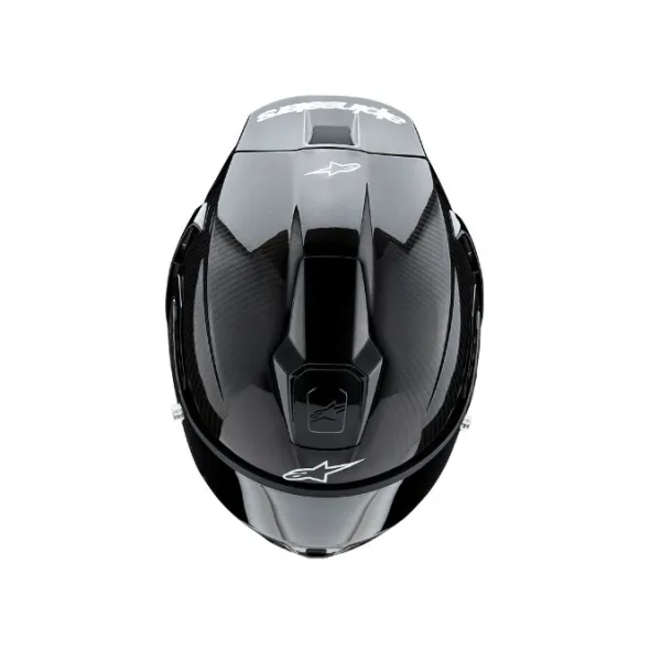 MC-hjelm fullface – Alpinestars Supertech R10 Sort Carbon