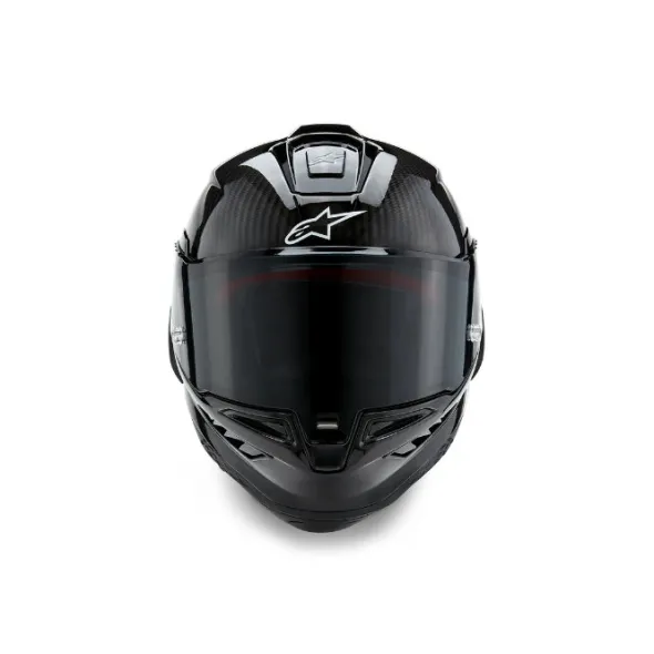 MC-hjelm fullface – Alpinestars Supertech R10 Sort Carbon
