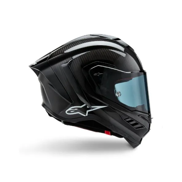 MC-hjelm fullface – Alpinestars Supertech R10 Sort Carbon