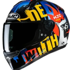 MC-hjelm fullface – HJC C10 Fop MC23
