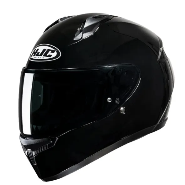 MC-hjelm fullface – HJC C10 Metal Black