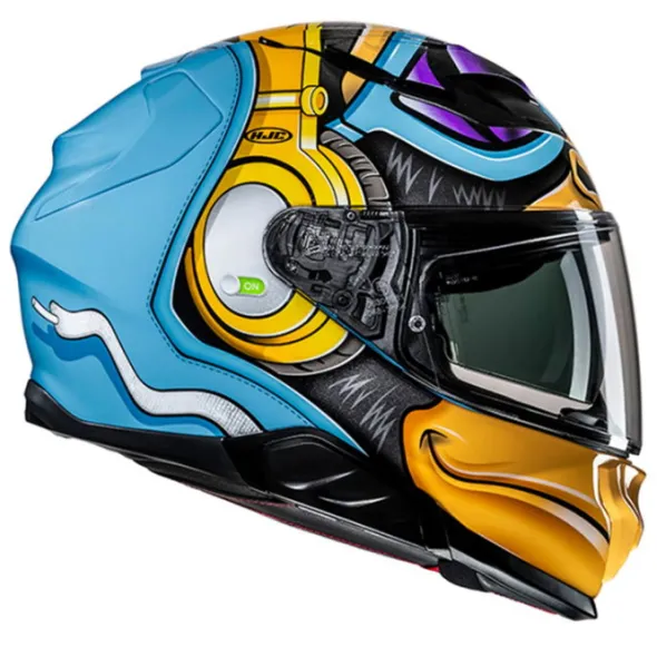 MC-hjelm fullface – HJC F71 Monkey DJ