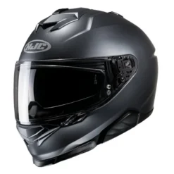 MC-hjelm fullface – HJC I71 Semi Flat Anthracite