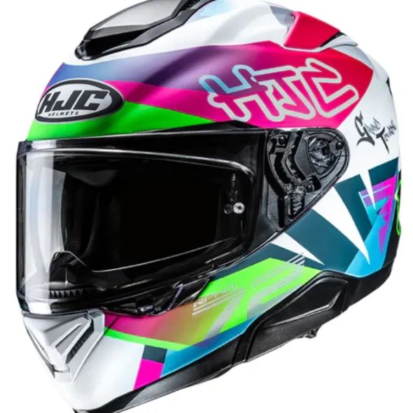 MC-hjelm fullface – HJC RPHA72 Goldy MC84SF