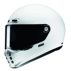 MC-hjelm fullface – HJC V10 Hvid