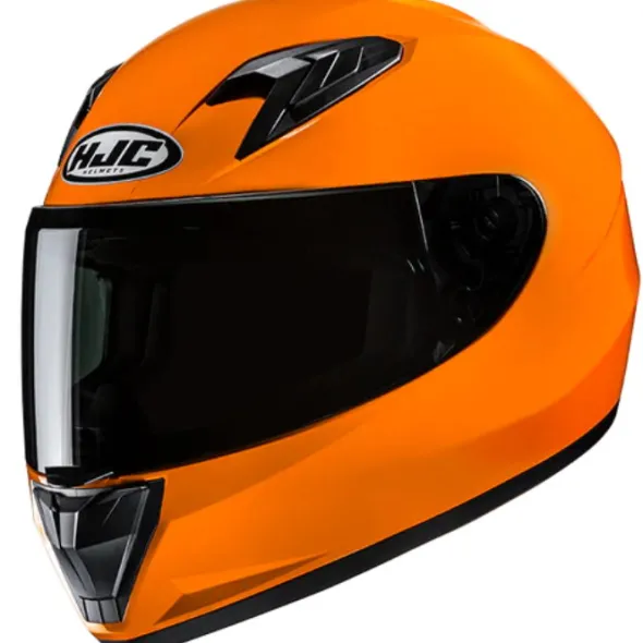 MC-hjelm fullface – HJC Y10 Orange Tramonto