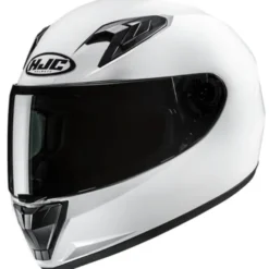 MC-hjelm fullface – HJC Y10 Pearl White
