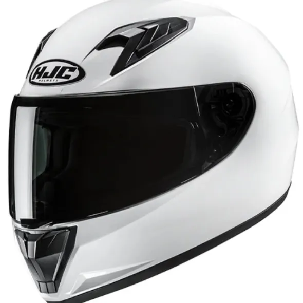 MC-hjelm fullface – HJC Y10 Pearl White