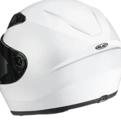 MC-hjelm fullface – HJC Y10 Pearl White