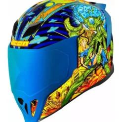 MC-hjelm fullface – Icon Airflite Bugoid Blitz 22.06