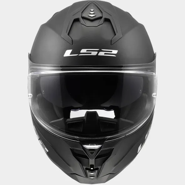 MC-hjelm fullface – LS2 Challenger II Mat Sort