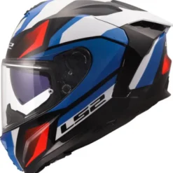 MC-hjelm fullface – LS2 Challenger II Viper Blå/Rød