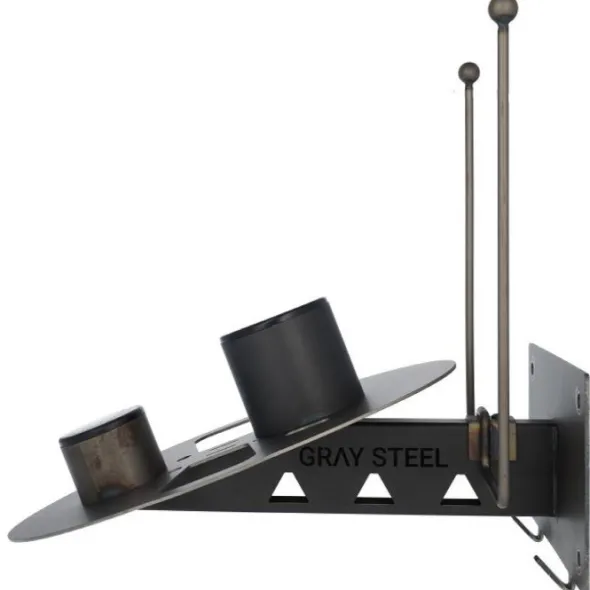 MC-Hjelmholder – Gray Steel X7 Hjelm- og Udstyrsholder Gun Metal