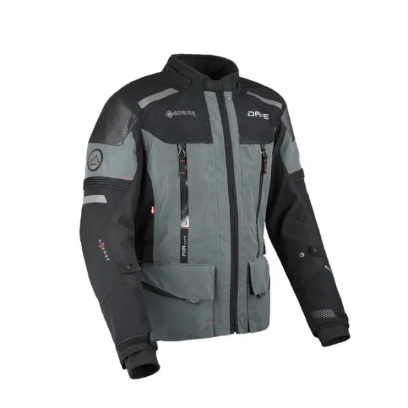 MC-Jakke – Dane Bornholm Gore-Tex Pro Sort/Grå