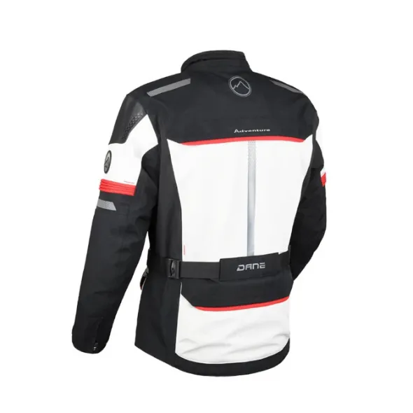 MC-Jakke – Dane Bornholm Gore-Tex Pro Sort/Rød/Grå